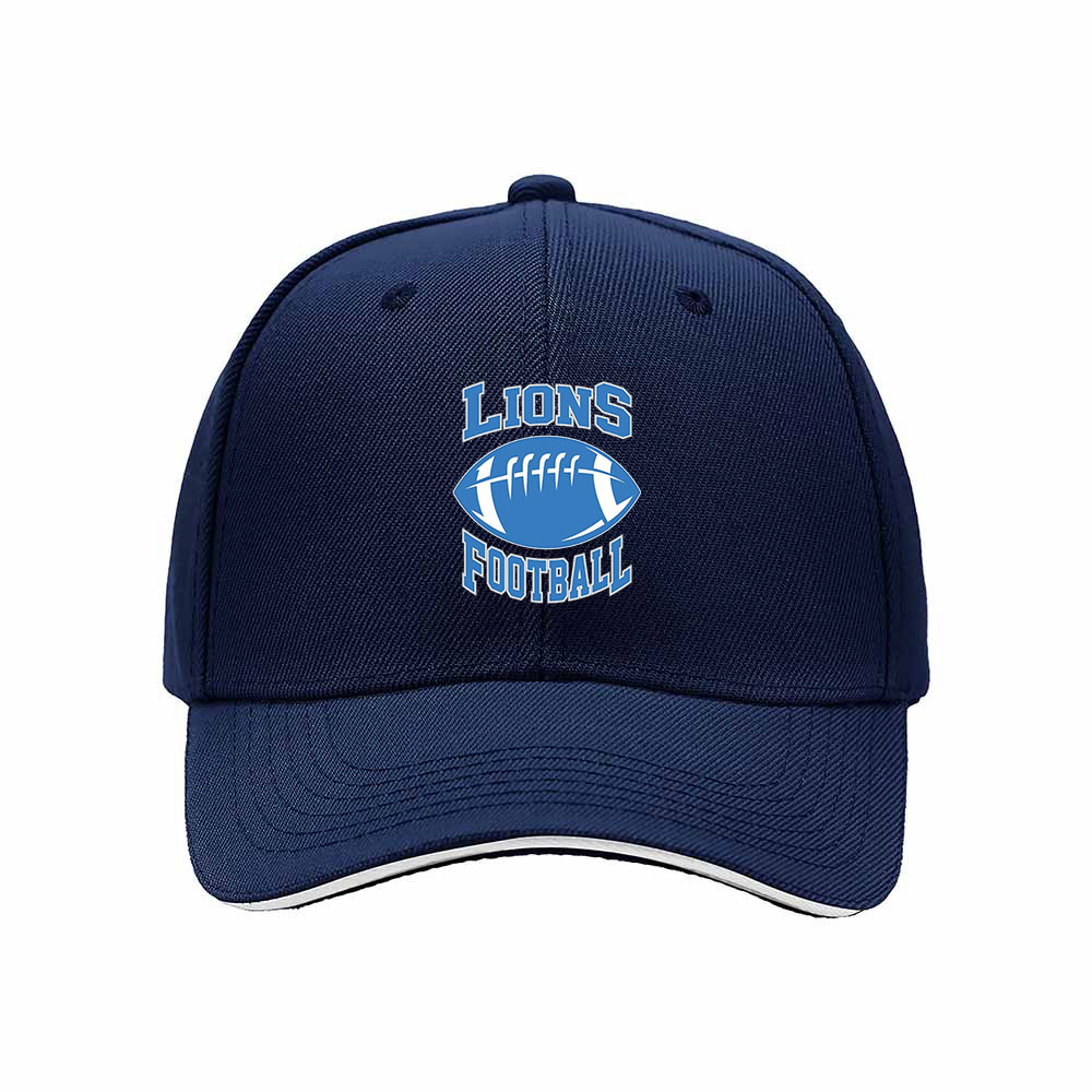 Lions Football Men's Baseball Cap Team Sport Gift Hat - Image 2