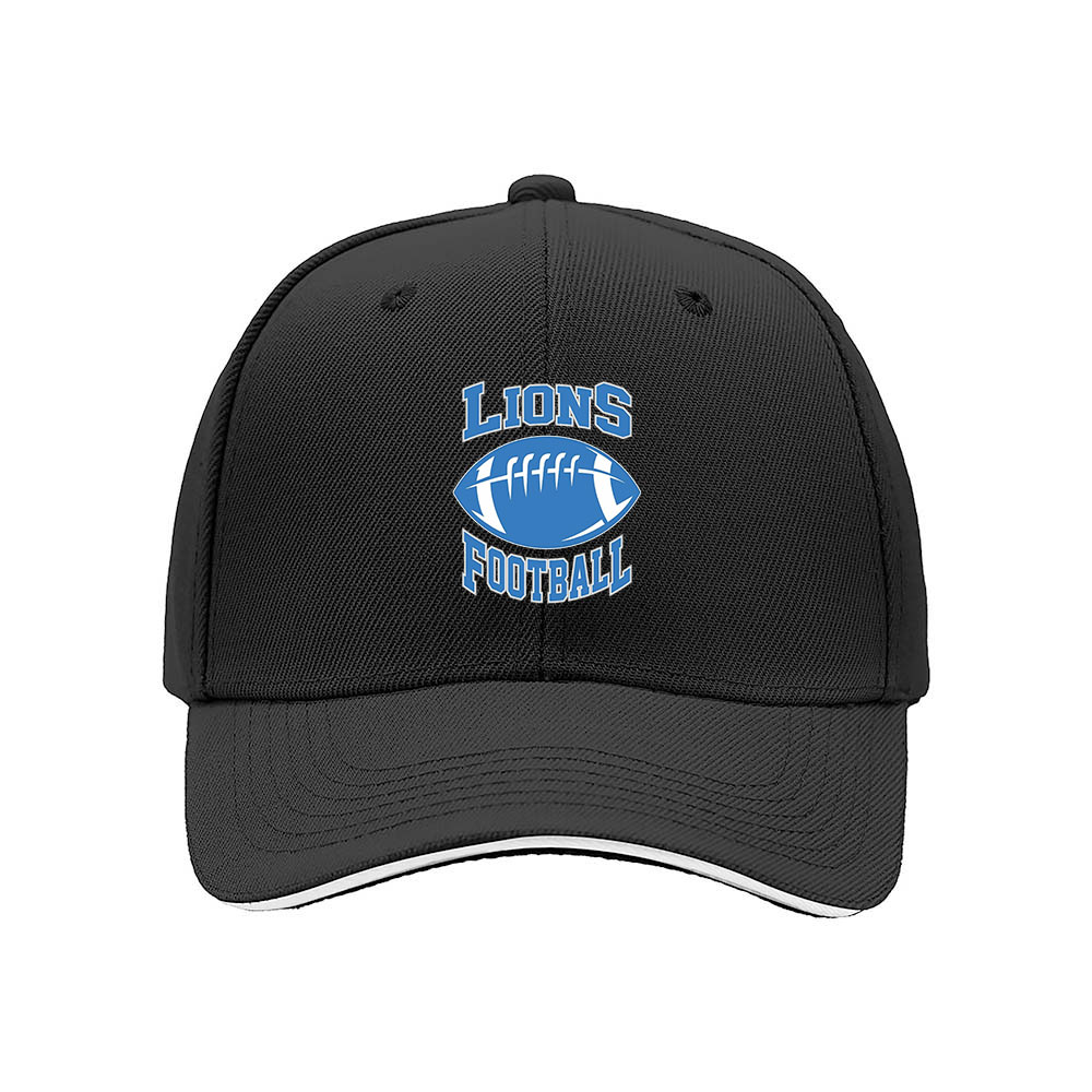 Lions Football Men's Baseball Cap Team Sport Gift Hat - Image 3