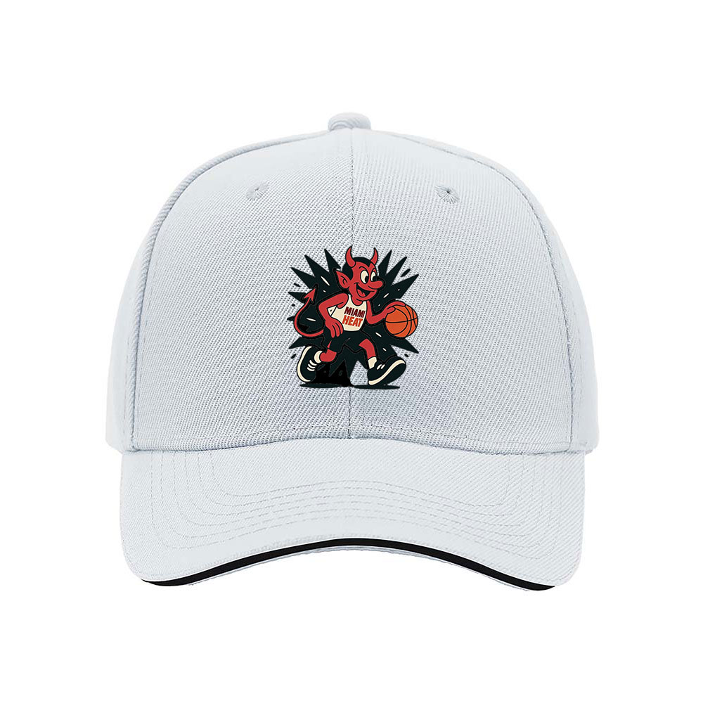 Miami Heat Devil Logo Baseball Cap Men's Women's Gift Sport Hat - Image 5
