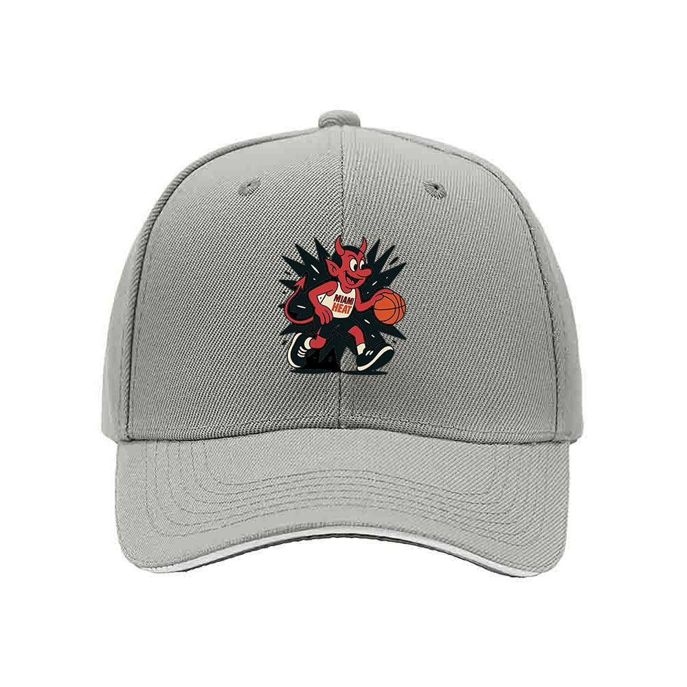 Miami Heat Devil Logo Baseball Cap Men's Women's Gift Sport Hat - Image 7
