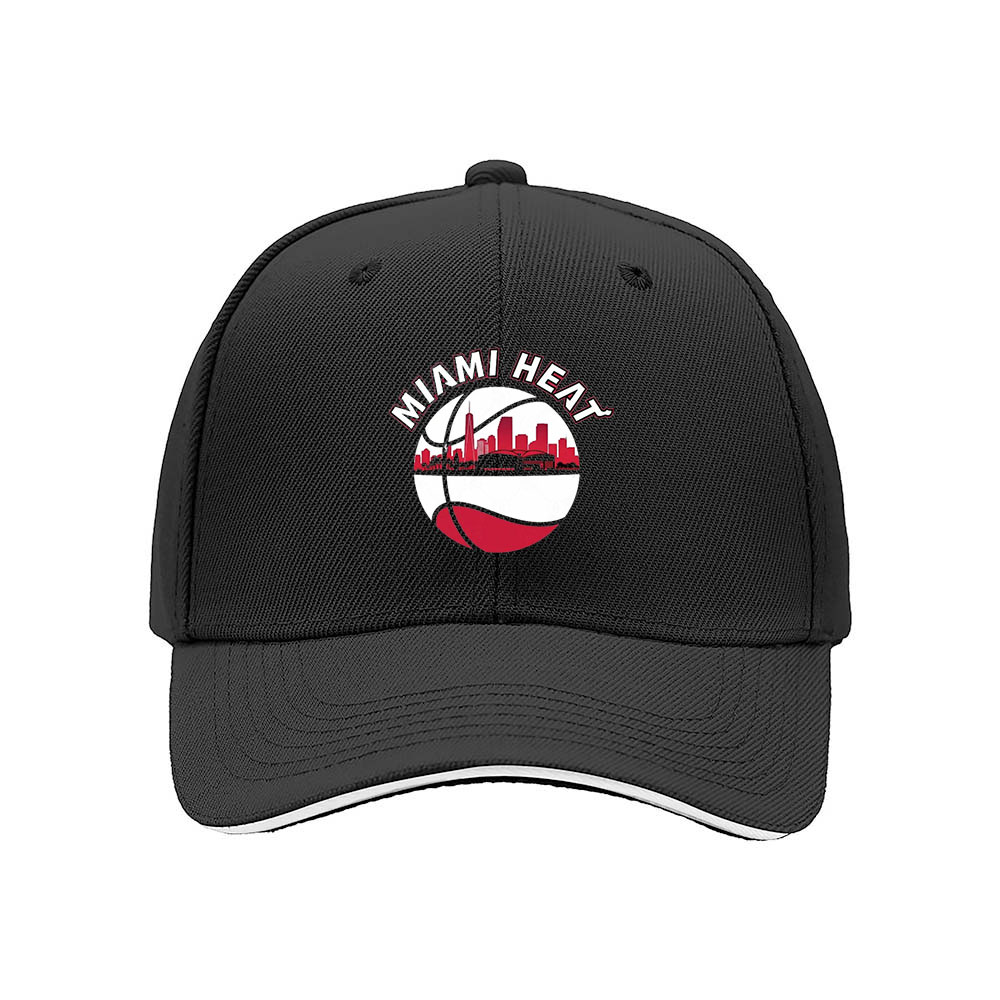 Miami Heat Logo Baseball Cap Men's Women's Gift Sport Hat - Image 3