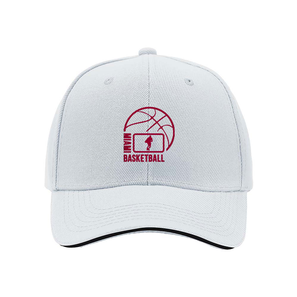 Men's Black Basketball Cap with Red Logo Design for Gifts and Sports Fans - Image 5