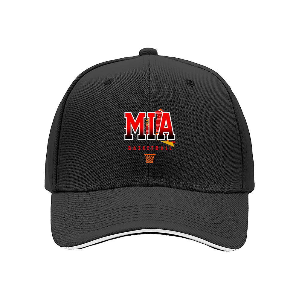 MIA Basketball Men's Baseball Cap Sport Gift Hat - Image 3