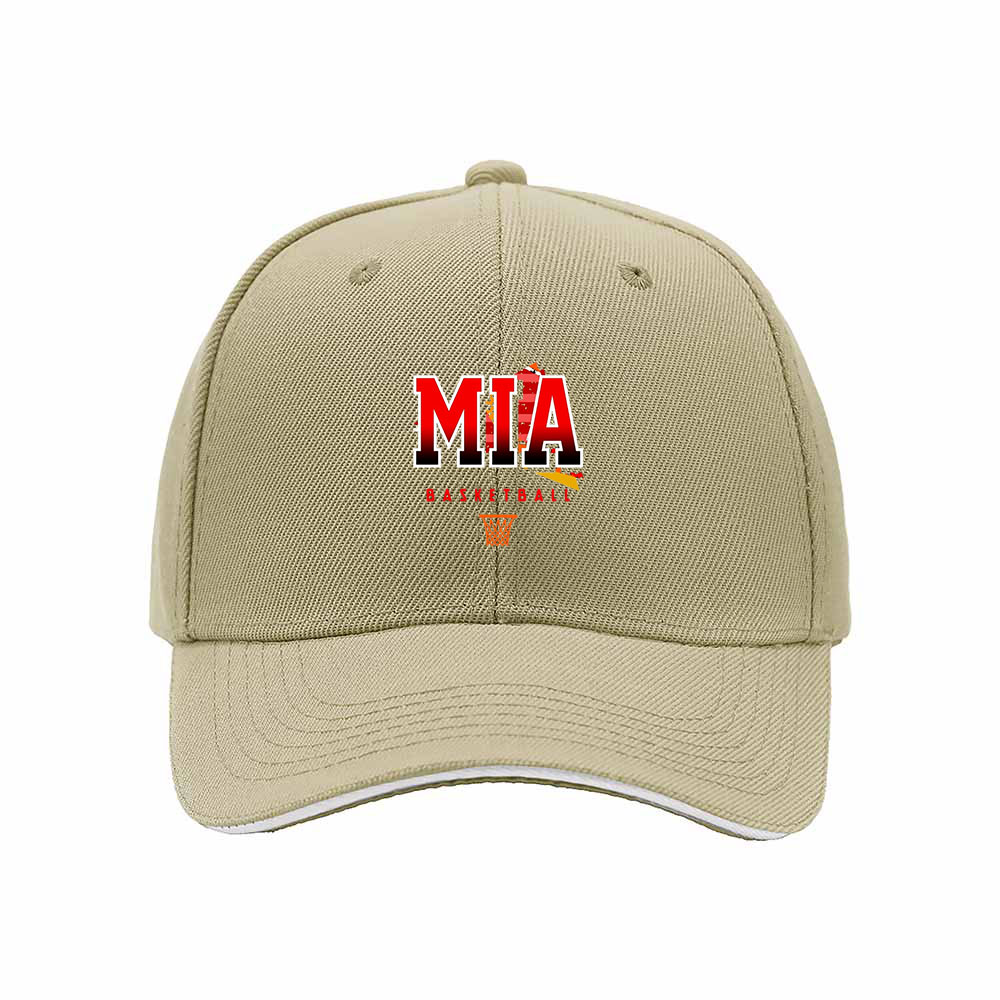 MIA Basketball Men's Baseball Cap Sport Gift Hat - Image 4