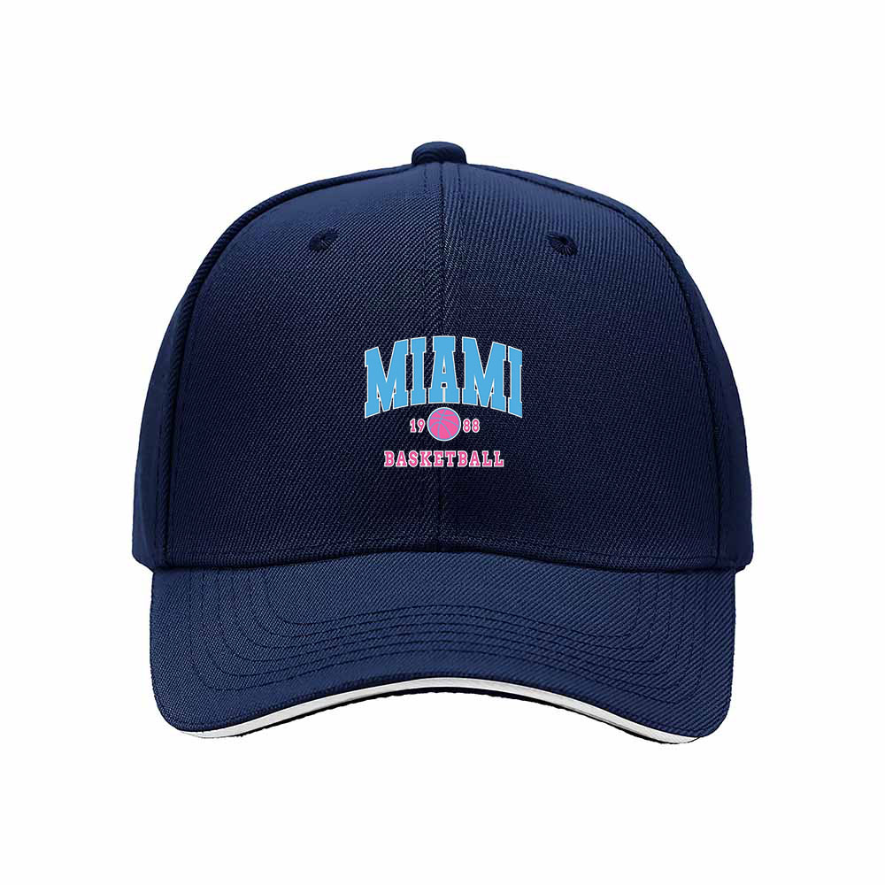 Miami Basketball 1986 Men's Baseball Cap Gift Sport Hat - Image 2