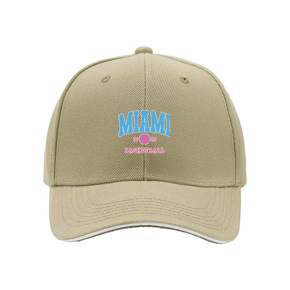 Miami Basketball 1986 Men's Baseball Cap Gift Sport Hat - Image 4