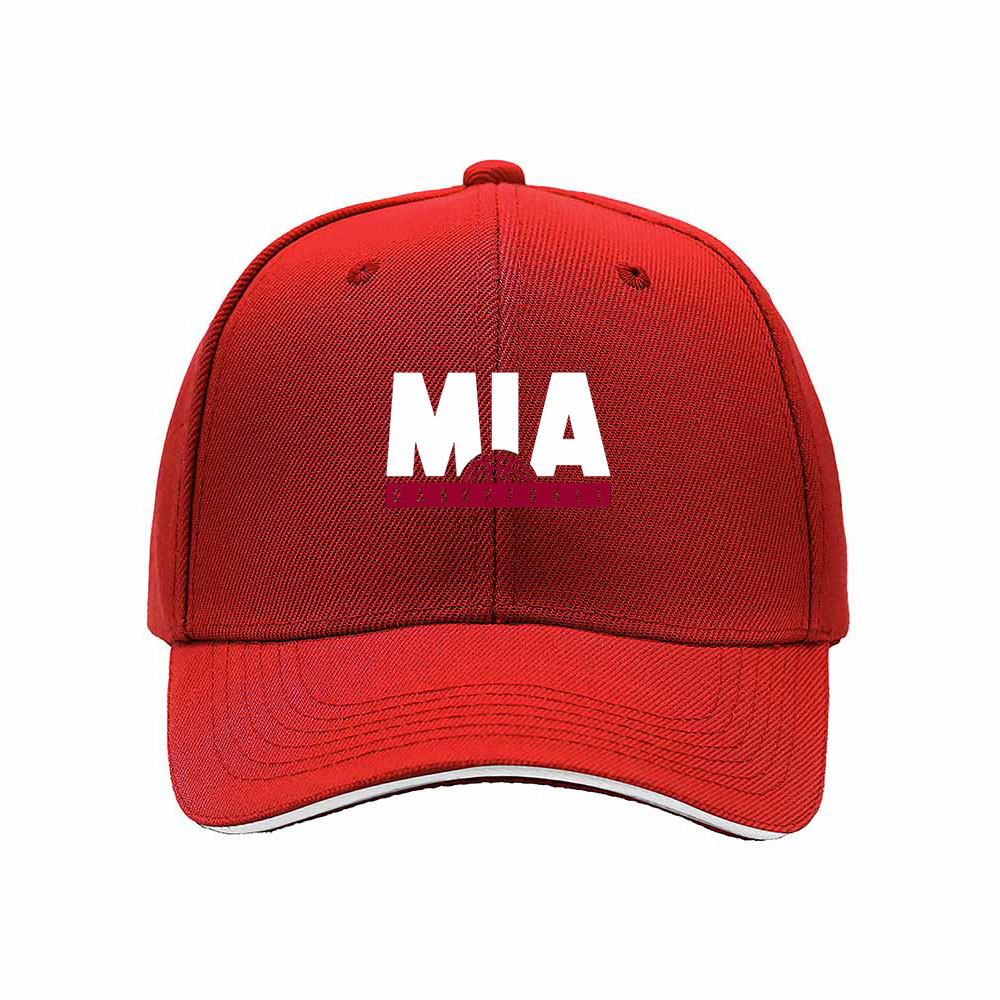 MIA Basketball Men's Baseball Cap Gift for Fans Sports Style - Image 6