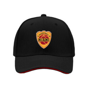 Miami Basketball Shield Logo Men's Baseball Cap Gift