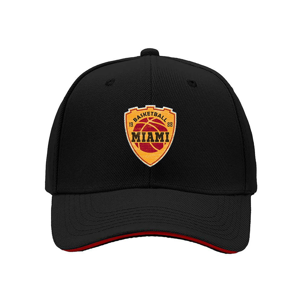 Miami Basketball Shield Logo Men's Baseball Cap Gift