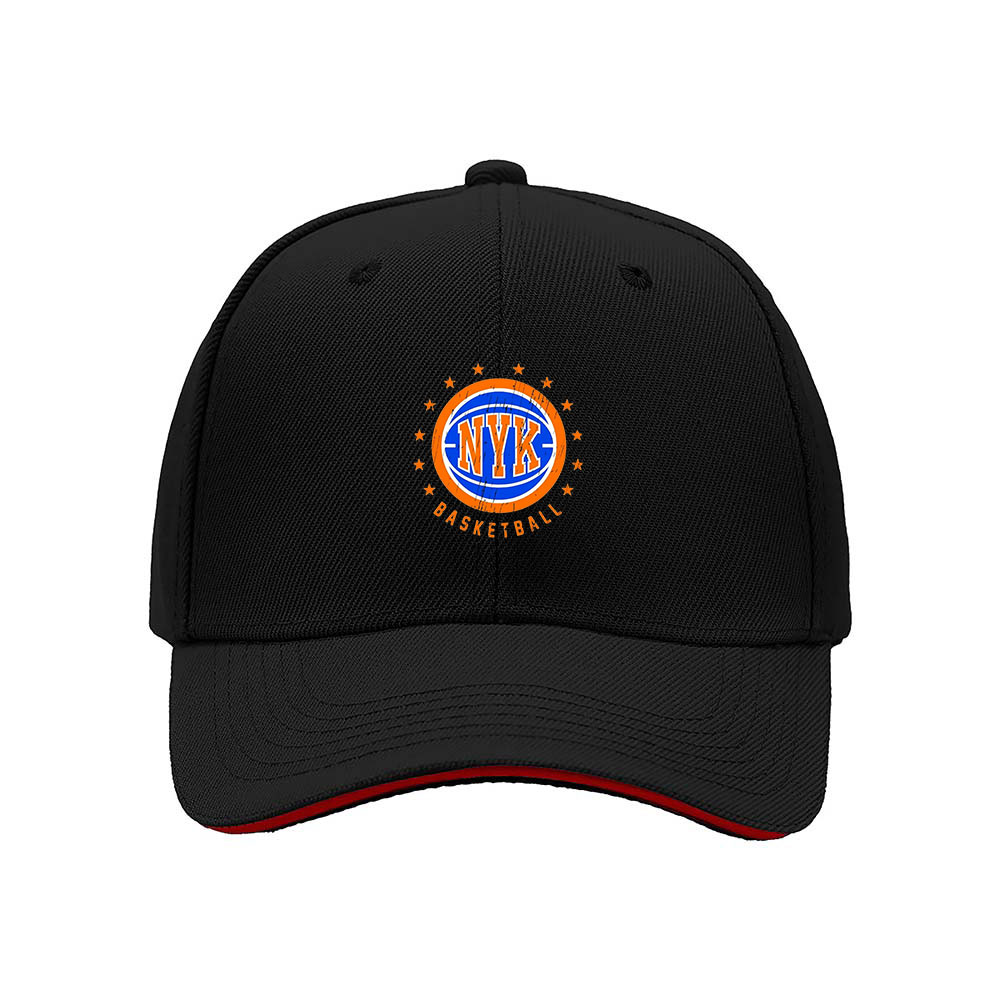 NYK Basketball Logo Men's Baseball Cap Gift for Fans