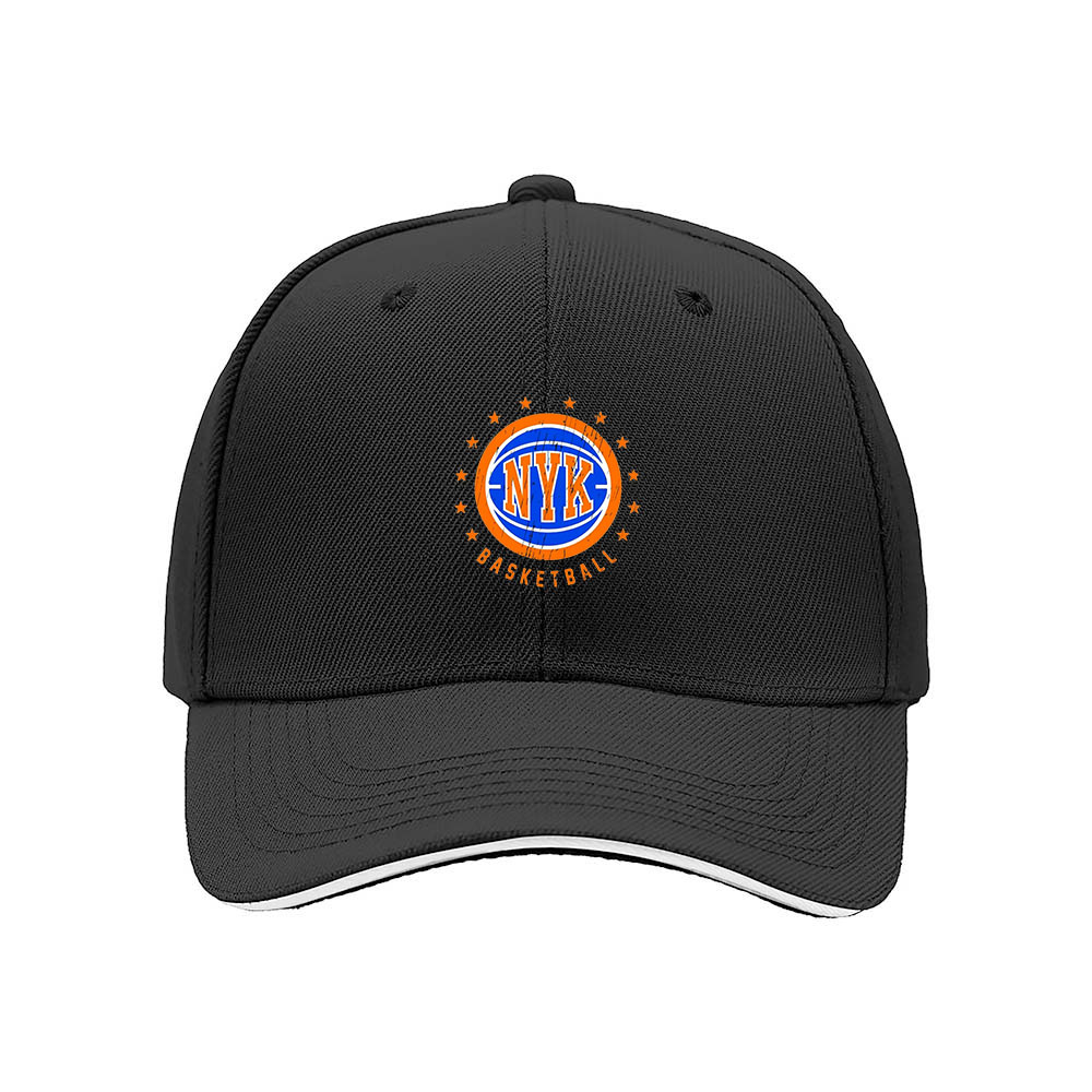 NYK Basketball Logo Men's Baseball Cap Gift for Fans - Image 3