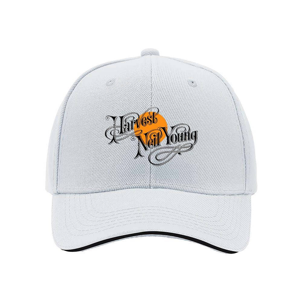 Harvest City Men's Baseball Cap Black Orange Logo Gift Hat - Image 5