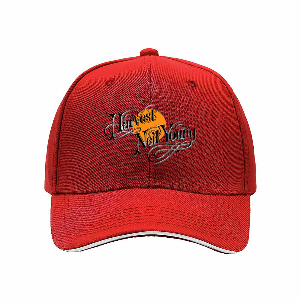 Harvest City Men's Baseball Cap Black Orange Logo Gift Hat - Image 6