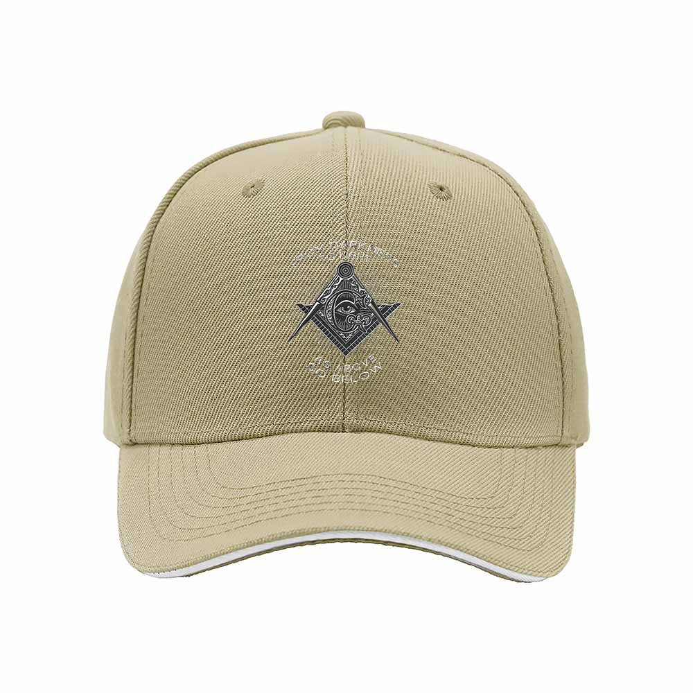 From Darkness to Light Masonic Symbol Baseball Cap for Men Women - Image 4