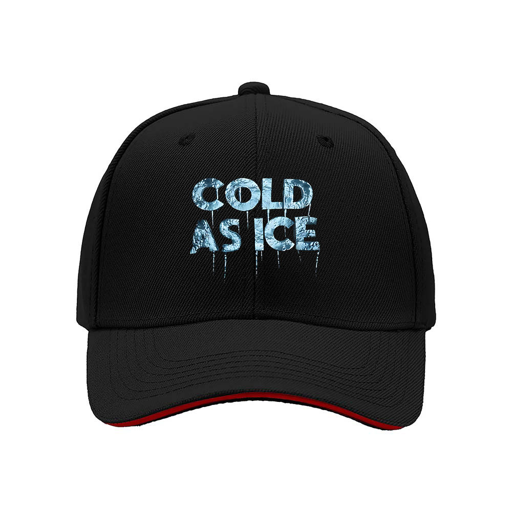 Cold As Ice Mens Baseball Cap Ice Drip Design Gift Hat