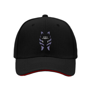 Black Wolf Logo Baseball Cap for Men Women Outdoor Gift