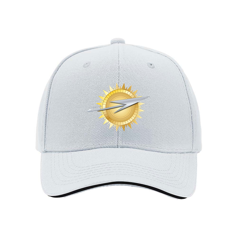 Golden Sunburst Lightning Men's Baseball Cap Gift for Fans - Image 5