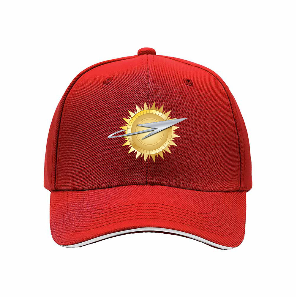 Golden Sunburst Lightning Men's Baseball Cap Gift for Fans - Image 6