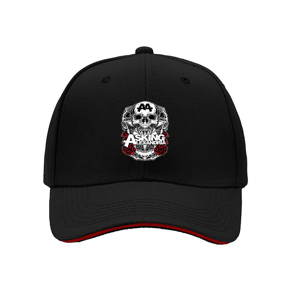 Asking Alexandria Skull Logo Men's Baseball Cap Gift
