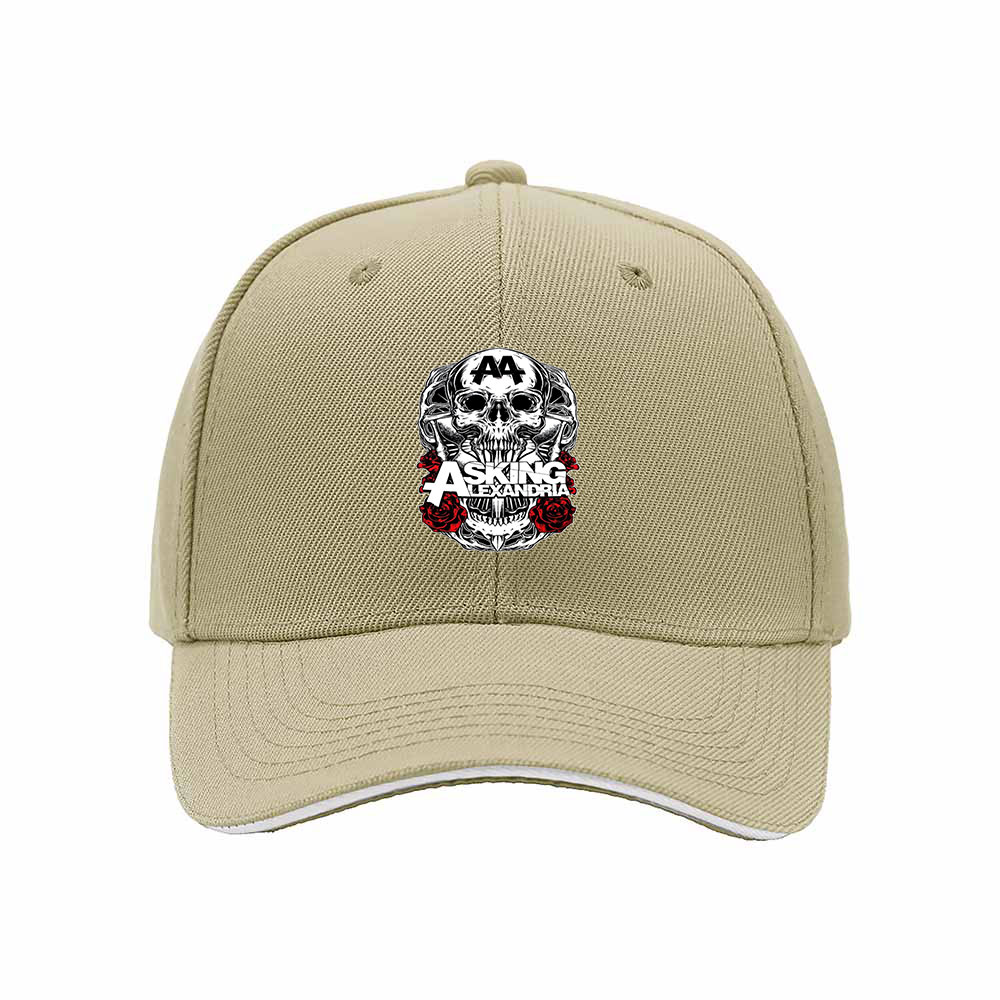 Asking Alexandria Skull Logo Men's Baseball Cap Gift - Image 4