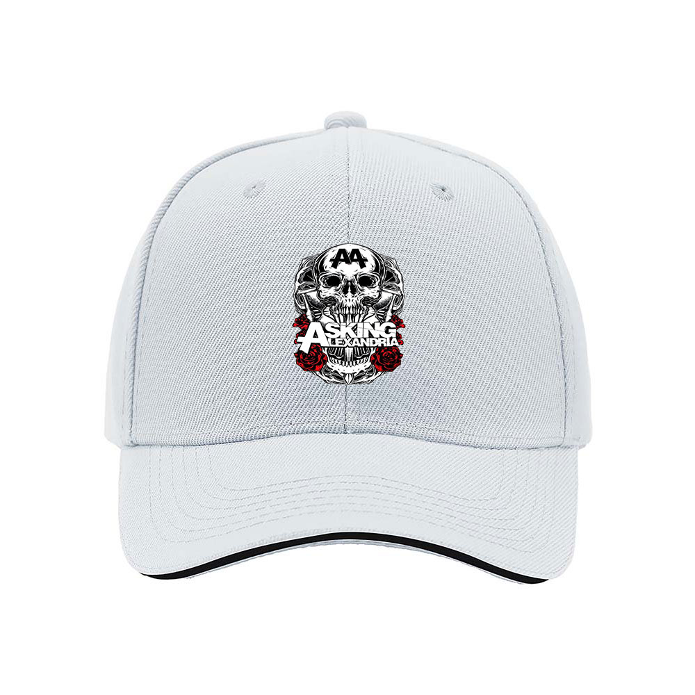 Asking Alexandria Skull Logo Men's Baseball Cap Gift - Image 5