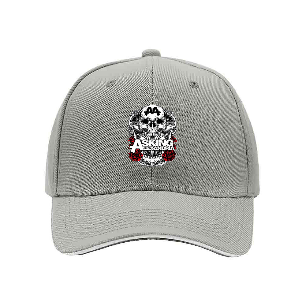 Asking Alexandria Skull Logo Men's Baseball Cap Gift - Image 7