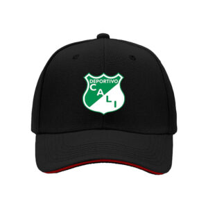 Deportivo Cali Men's Baseball Cap Green White Logo Hat