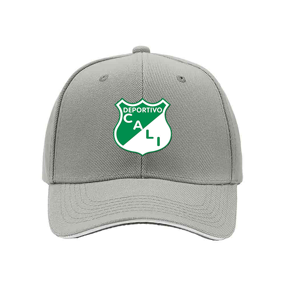 Deportivo Cali Men's Baseball Cap Green White Logo Hat - Image 7
