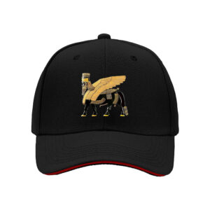 Golden Griffin Embroidered Men's Baseball Cap Gift for Mythology Fans