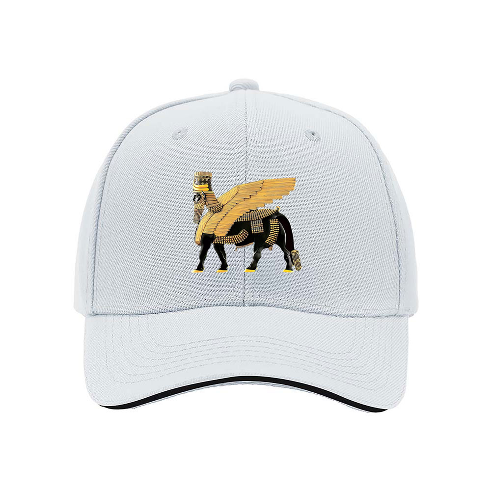 Golden Griffin Embroidered Men's Baseball Cap Gift for Mythology Fans - Image 5