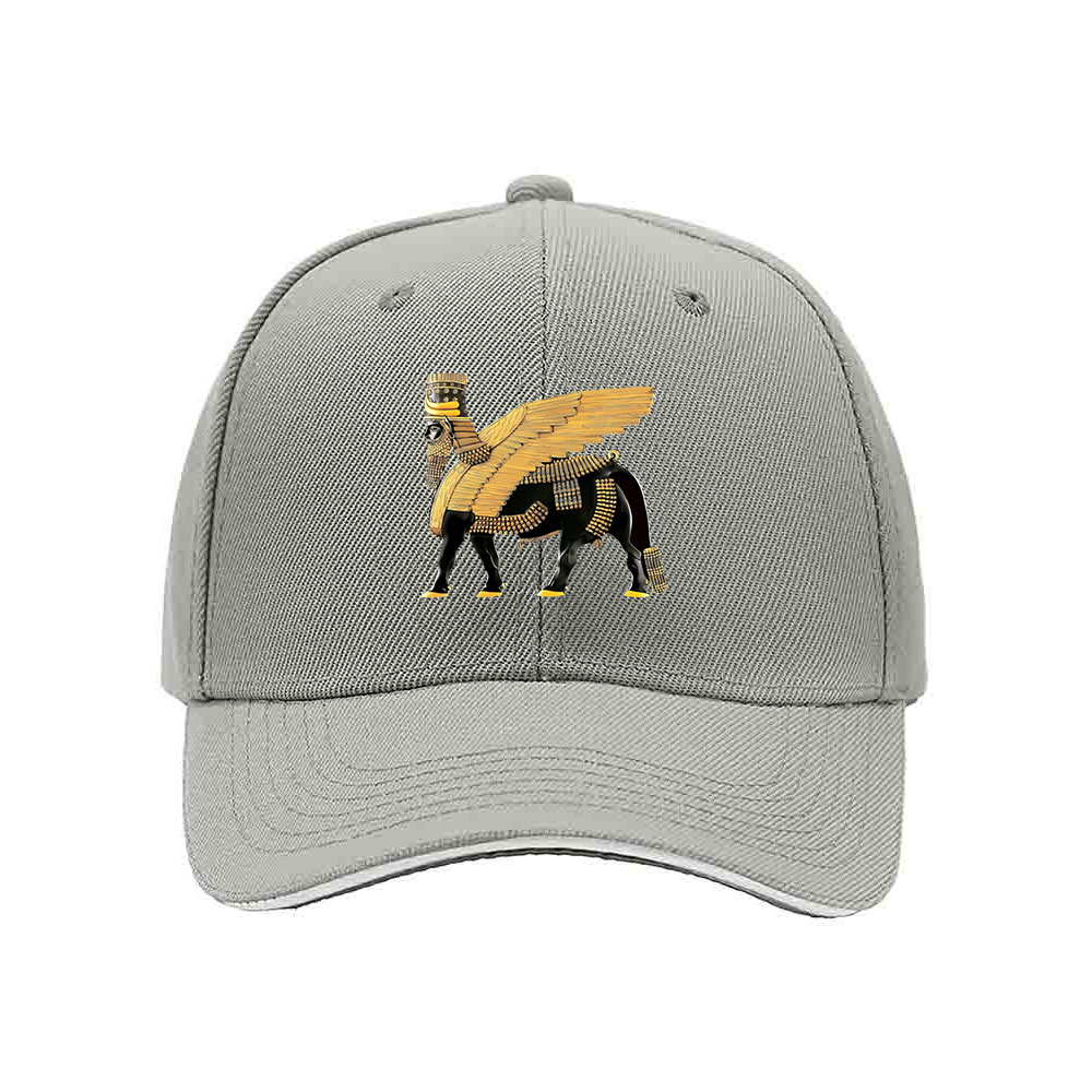 Golden Griffin Embroidered Men's Baseball Cap Gift for Mythology Fans - Image 7