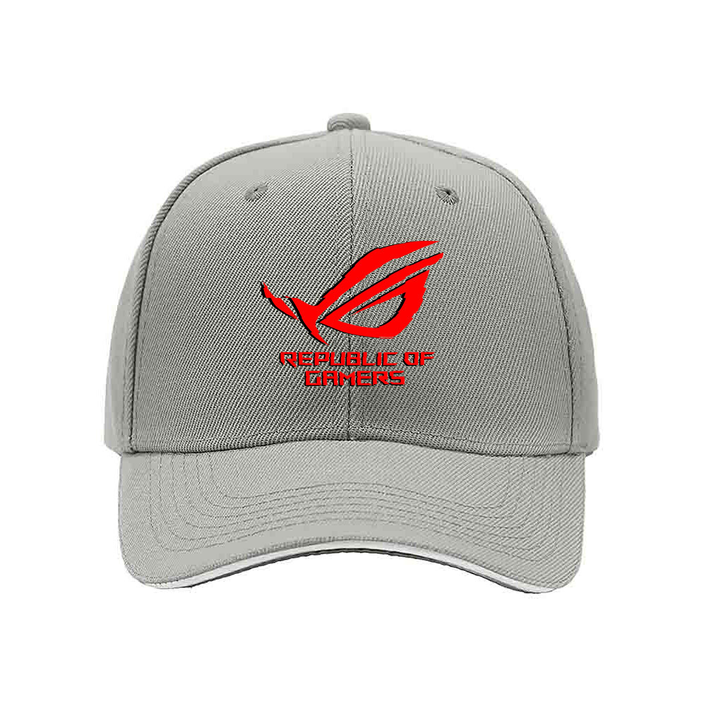 ROG Republic of Gamers Logo Baseball Cap Men's Women's Gaming Hat Gift - Image 7