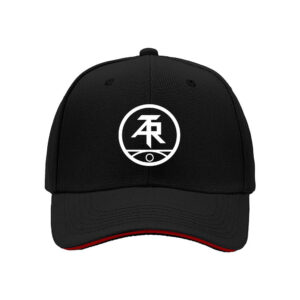 Black Baseball Cap with TR Logo Design for Men Women Fashion Gift