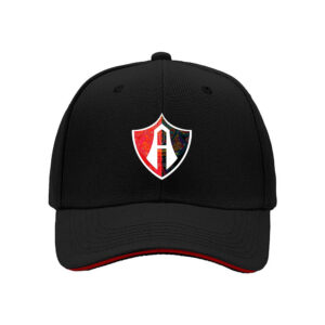 Black Baseball Cap with Shield Logo Design for Men and Women Casual Gift Wear
