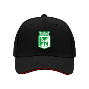 Atl??tico Nacional Men's Baseball Cap Green Logo Black Hat Gift