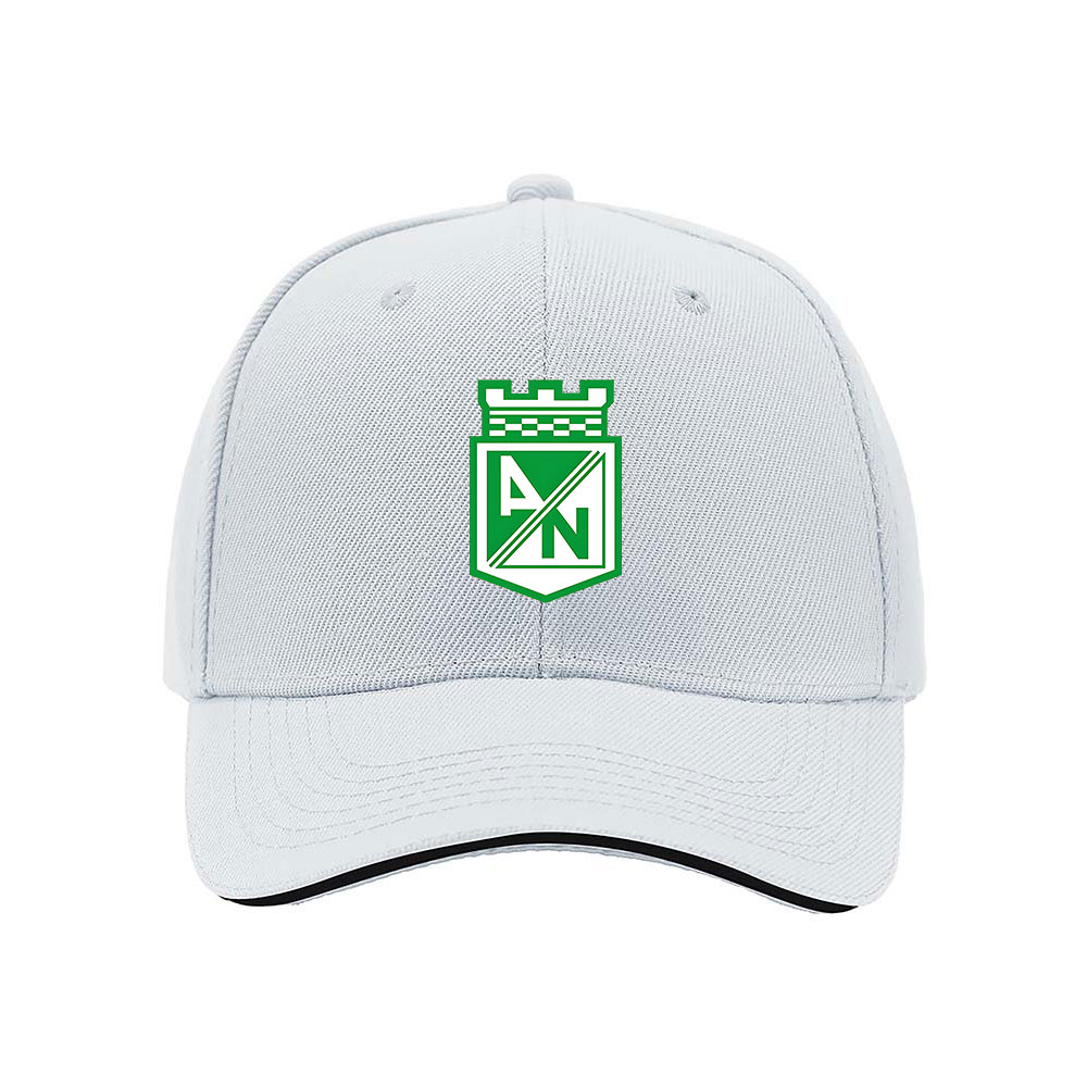 Atl??tico Nacional Men's Baseball Cap Green Logo Black Hat Gift - Image 5