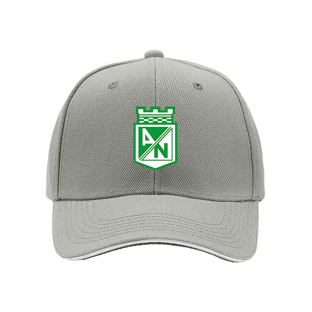 Atl??tico Nacional Men's Baseball Cap Green Logo Black Hat Gift - Image 7