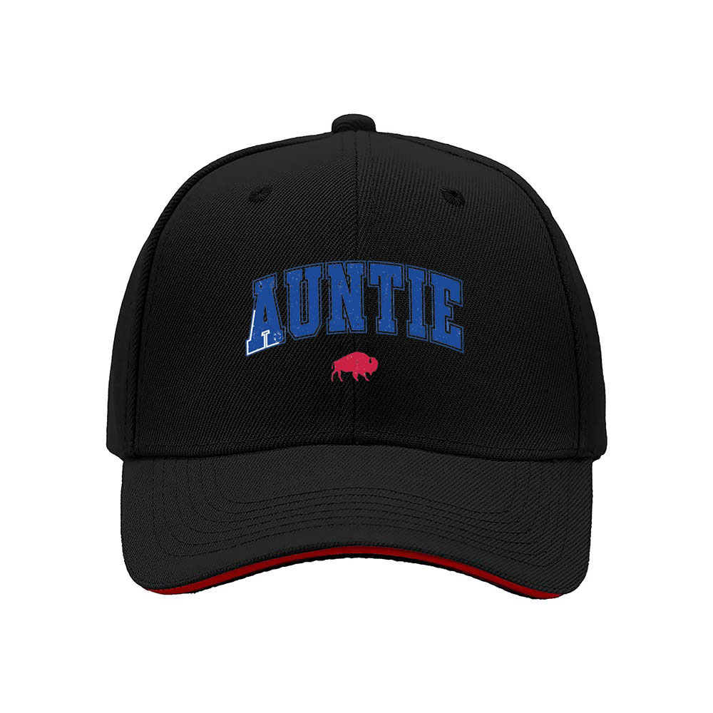 Auntie Buffalo Embroidered Baseball Cap for Women Gift