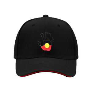 Aboriginal Flag Handprint Men's Baseball Cap Gift