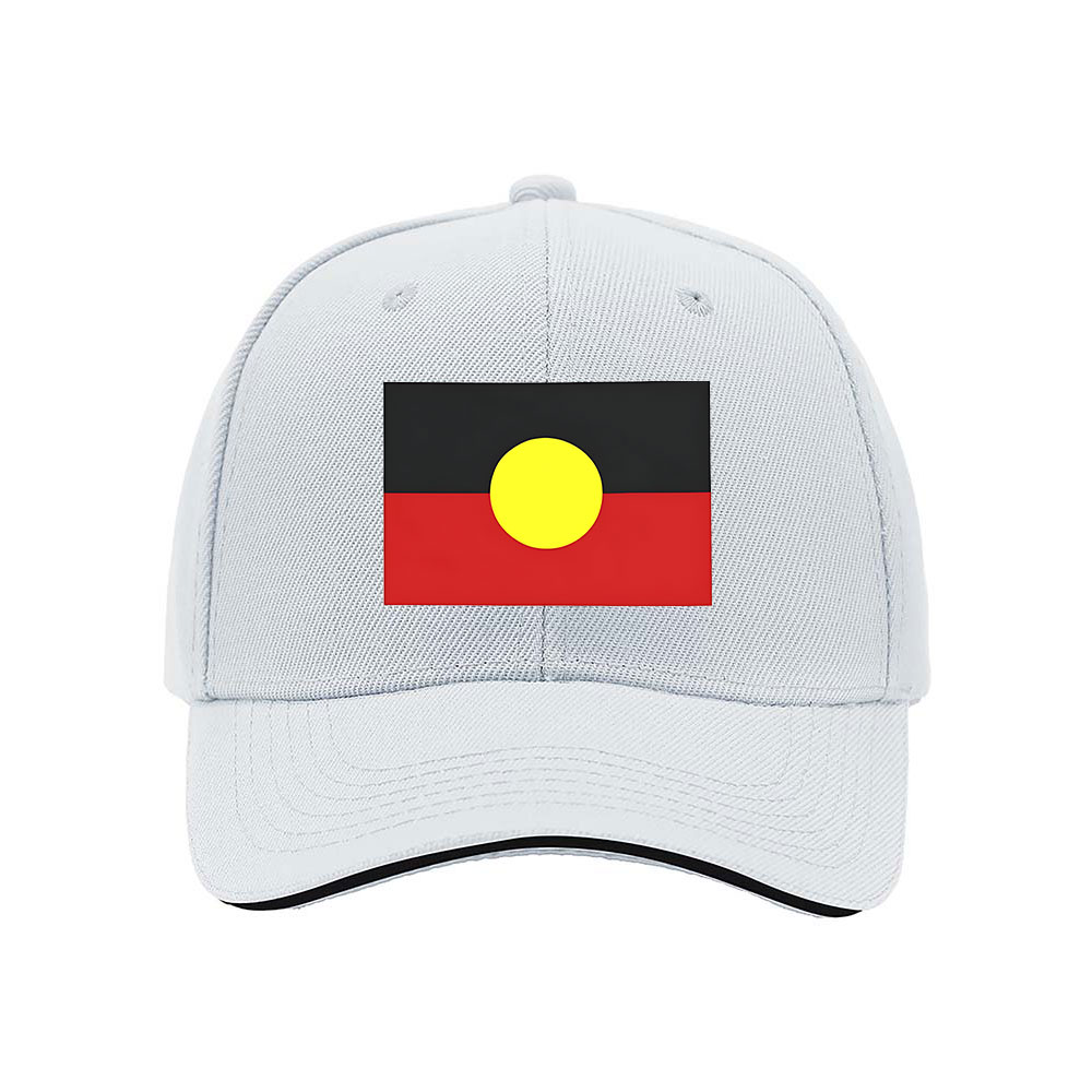 Aboriginal Flag Men's Baseball Cap Cultural Gift Hat - Image 5