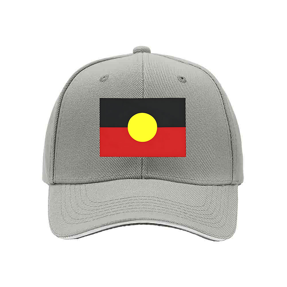 Aboriginal Flag Men's Baseball Cap Cultural Gift Hat - Image 7