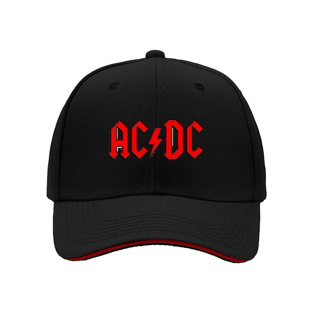 ACDC Logo Men's Baseball Cap Rock Music Gift Hat