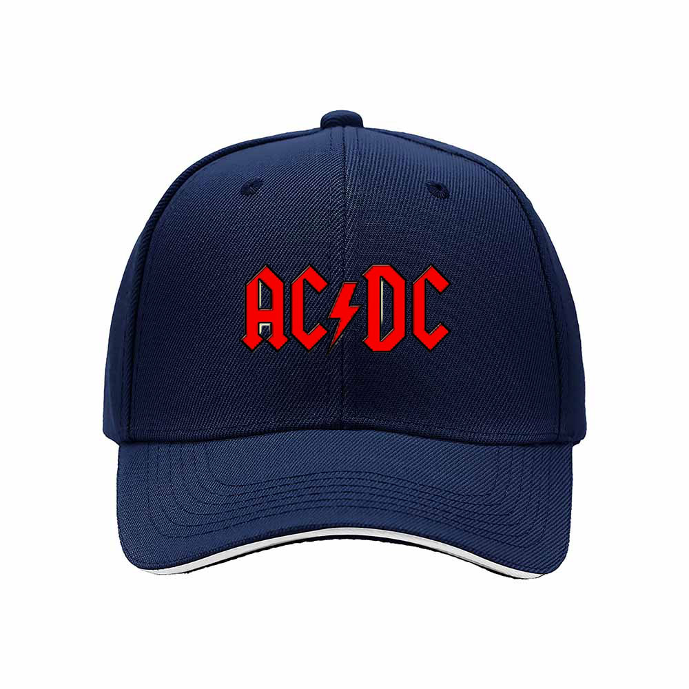 ACDC Logo Men's Baseball Cap Rock Music Gift Hat - Image 2