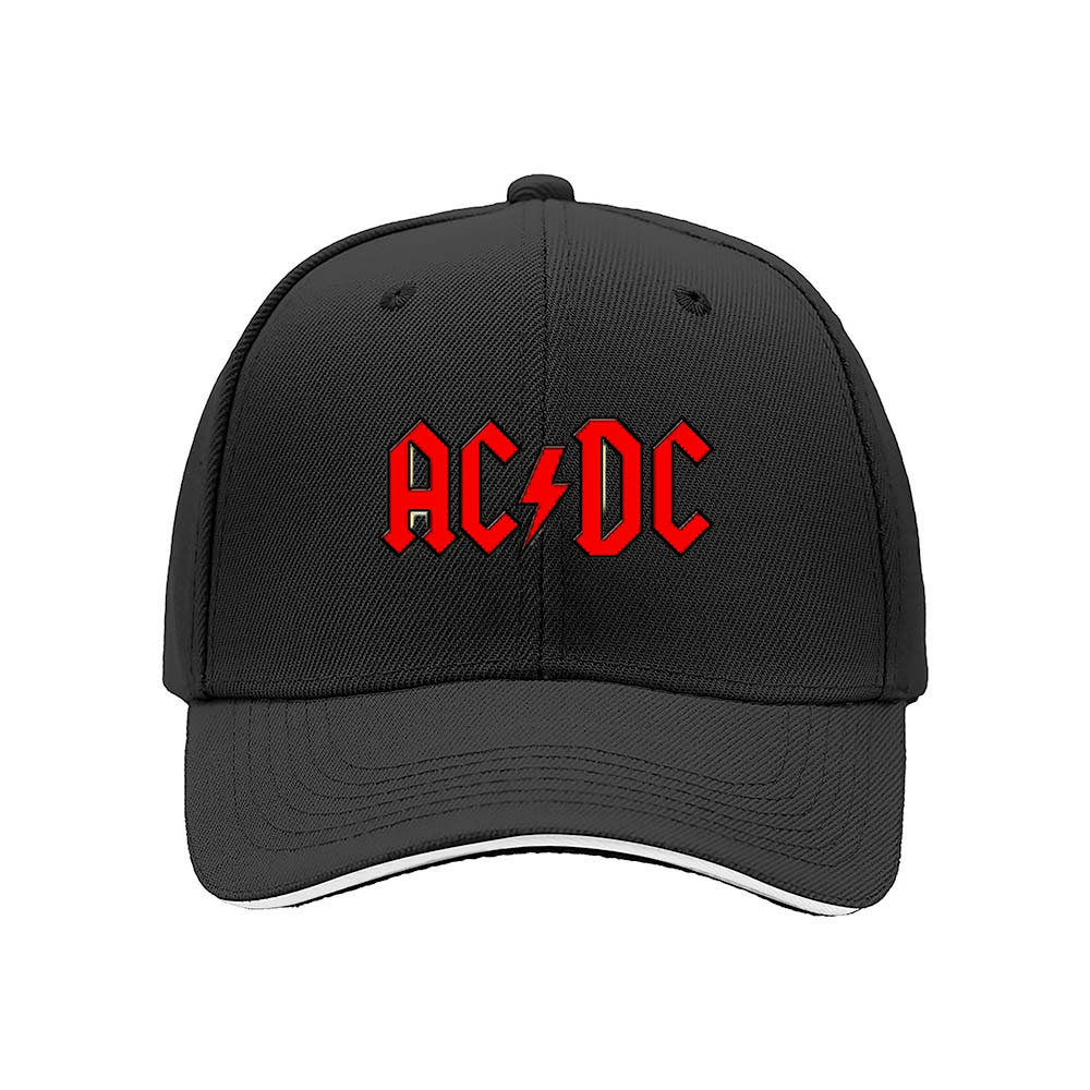 ACDC Logo Men's Baseball Cap Rock Music Gift Hat - Image 3