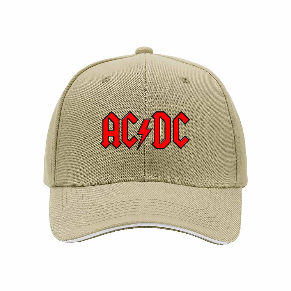 ACDC Logo Men's Baseball Cap Rock Music Gift Hat - Image 4