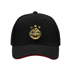 Rapid Vienna Gold Logo Baseball Cap Men Women Fan Gift Hat