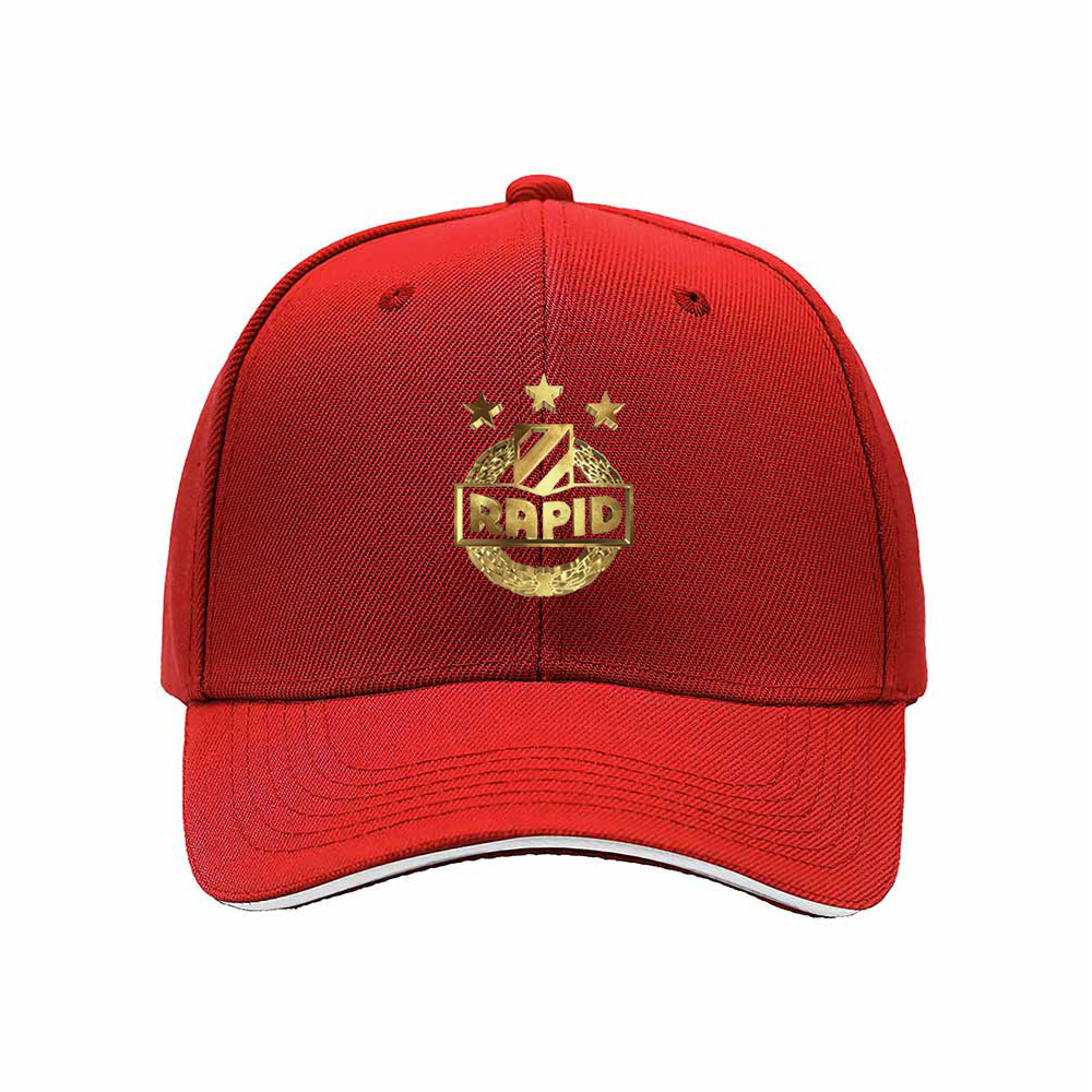 Rapid Vienna Gold Logo Baseball Cap Men Women Fan Gift Hat - Image 6
