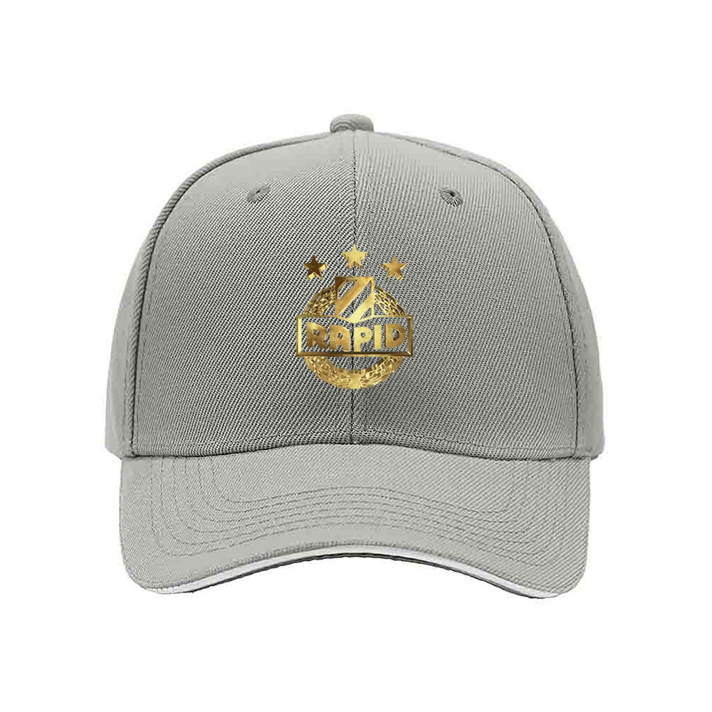 Rapid Vienna Gold Logo Baseball Cap Men Women Fan Gift Hat - Image 7