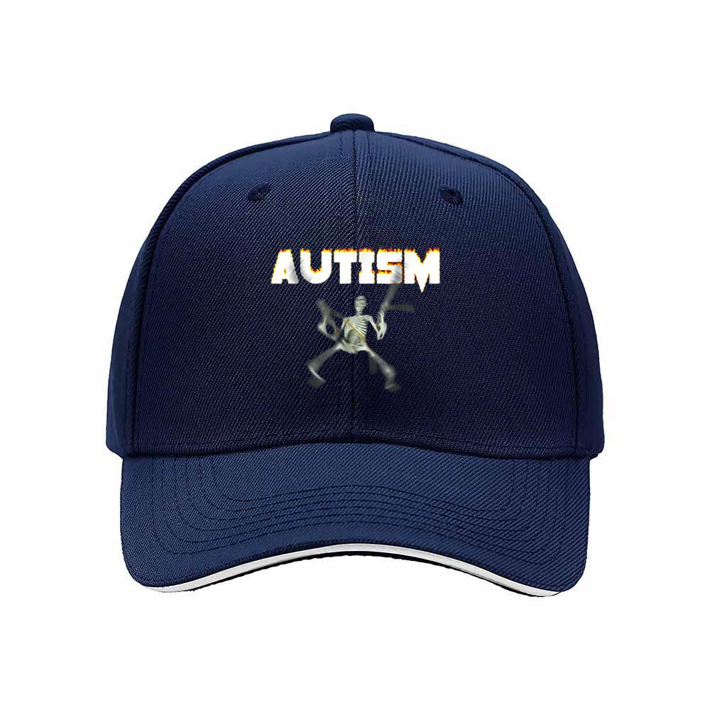Autism Awareness Men's Baseball Cap Gift for Autism Support - Image 2