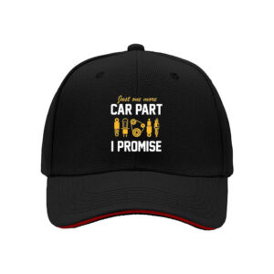 Just One More Car Part I Promise Men's Baseball Cap